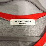 Sonnet James A Play Baseball Tee Dress For Moms Size Small Made In USA Tencel Gray Photo 2