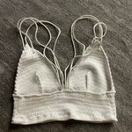 Skylar + Madison  ribbed white top Photo 1