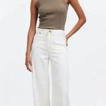 Madewell NWT Drawstring High Waist Superwide Leg Jeans (Vintage Canvas) Photo 0