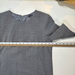 Brooks Brothers Wool Sheath Dress Size 2 Short Sleeve Gray Career Professional Photo 7