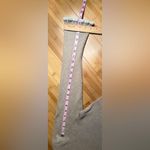 Calvin Klein  Womens Beige Pullover Ribbed Long Sleeve lettuce hem Sweater|Sz:L Photo 8