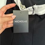 NICHOLAS Black and White Backless Dress Size XS Photo 9