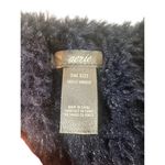 Aerie Navy Blue Fuzzy Faux Fur Wrap Around Head Ear Muffs Women Sz OS Photo 5