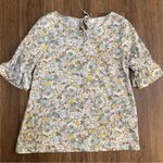 LC Lauren Conrad Women’s floral short sleeve top by LC Lauren Conrad size extra small Photo 0