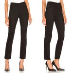 AG Adriano Goldschmied NWT Alexxis Slim Jean in Blackboard Distressed Size 29 Photo 4