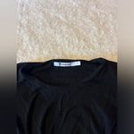 Alexander Wang  Black Scrunched Top Size Small‎ Photo 1