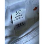 New Mother White Straight Jeans, size 30 Photo 5