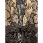 Spencer Alexis braid trim lace jacket sz S NWT Black Photo 2