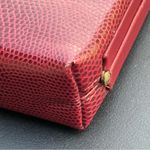 Anne Klein Vintage For Calderon Elegant Burgundy Leather Shoulder Bag Photo 5