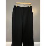 kim rogers  Pants Womens 14 Black Dress Slacks Elastic Waist Pockets Polyester Photo 1