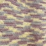 Lusana Keira Crochet Knitted Dress Sorbet Pastel Purple Blue Resort Beach Small Photo 8