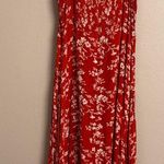 LULU’S Garden Date Midi Dress Red Size M Photo 2