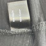 Boston Proper Cotton Black Criss Cross V Neck Long Sleeve Tee Shirt Womens M Photo 10