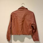 Love Tree Cropped leather jacket Photo 2