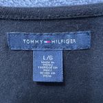 Tommy Hilfiger Black Dress Womens Large Floral Embroidered Sleeveless Casual Photo 4