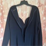 SheIn Navy Blue Sweetheart Neckline Long Sleeve Jumpsuit Photo 10