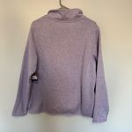 Eddie Bauer NWT Lavender Zip-Up Sweatshirt Jacket Photo 5