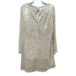 Melrose and Market  Long Sleeve Sequin Minidress XL NYE Party Glam Elegant Bling Photo 1