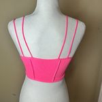 Urban Outfitters Out From Under for Hot Neon Pink Ribbed Bralette Top Size XS/S Photo 5