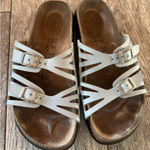 Betula Birkenstock Slip on Sandals size 7 Slides EUR 38 Shoes Strappy Blue Photo 0