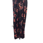 Band of Gypsies New NWT  Dark Floral Jumpsuit Jumper XS Sweetheart bust Wide Leg Photo 3