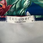 Ekouaer women's size medium tropical floral one piece swimsuit summer swimwear Photo 8