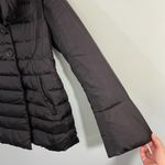 Loft Ann Taylor Women's Black Double Breasted Puffer Jacket Size S Photo 7