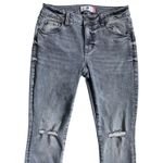 CAbi  Jeans Women's Size 4 High Skinny Gray Vapor Wash Distressed Jeans #3939 Photo 11