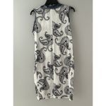 Adore Duster Size M White & Demin Paisley Embroidery Studded Long Vest Size M Photo 10