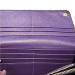 Prada Saffiano Leather Fiocco (bow flap) in RARE Violeta Purple 1M1132 Photo 5