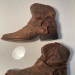 Frye  Wyatt Harness Short Leather Boots Size 6.5 Photo 8