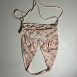 Princess Polly  Floral Halter Top US 4 Pink Plunge Crop Tie Back Photo 1