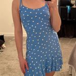Wild Fable Mini Blue Floral Dress Photo 0