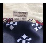 Blue‎ burgundy orange paisley bikini two piece set junior size M Blue Photo 3