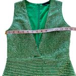 H:ours REVOLVE Mahlia Maxi Dress in Green Sequined Deep V-Neck Slit Party XS Photo 10