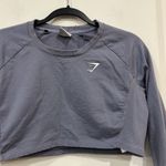 Gymshark  Training Cropped Sweater Sweatshirt Size Small Activewear Workout Photo 1