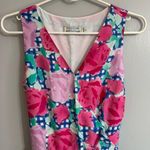 Vineyard Vines Pink Run For The Roses Floral Sleeveless Jumpsuit in Size 0 Photo 6
