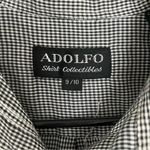 Adolfo  Woman’s Shirt Collectibles Black and White Size 9/10 Photo 8