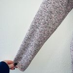 Thread and Supply Pink Heathered Quarter Zip Pullover Sweater Photo 1