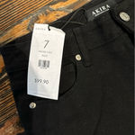 Akira  NWT Black rhinestone open side jeans Photo 4