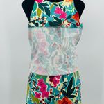 ZARA  | Hawaiian Printed Floral Romper Dress Size Medium Photo 4