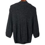Ba&sh  Barthy Jumper Wool Mohair Gray Rhinestone Detail Sweater Size M FLAWED Photo 7