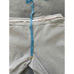 Hilary Radley Light Grey Linen KneeLength Unisex Casual Shorts Size Large Photo 5