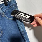 NWT VTG Y2K Jeans Artsy Boho Patchwork Retro Deadstock Mid Rise Size 7/8 Hippie Blue Size M Photo 5