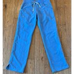 FIGS  Technical Collection blue high rise pockets scrubs small Photo 10