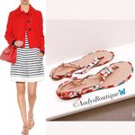 Montego Bay Club  Red Multi Floral Thong Sandals Shoe Size 11 Photo 5