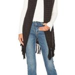 Sanctuary ππ Lucie Vest with Fringe Detail ~ Black Small NWOT Photo 0