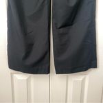 Merona  Women's 12 Mid-Rise Black Wide Leg Pants Trouser Business Career Casual Photo 5