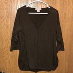 Michael Michael Kors Woman’s Casual Olive Green Lightweight Shirt Size 0X Photo 1