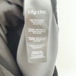 City Chic  Sleeveless Lace Tie Front Romper Black Size 16 Casual Chic‎ Romantic Photo 5